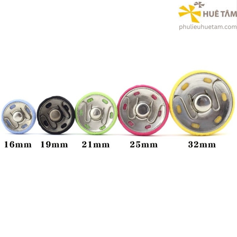 Nút bấm bọc vải