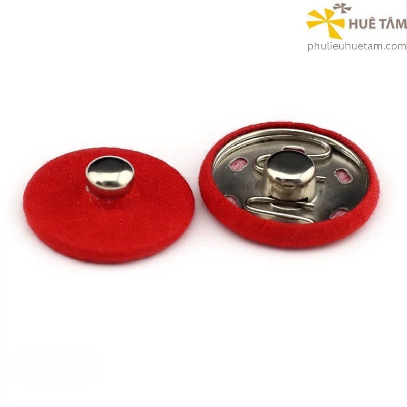 Nút bấm bọc vải