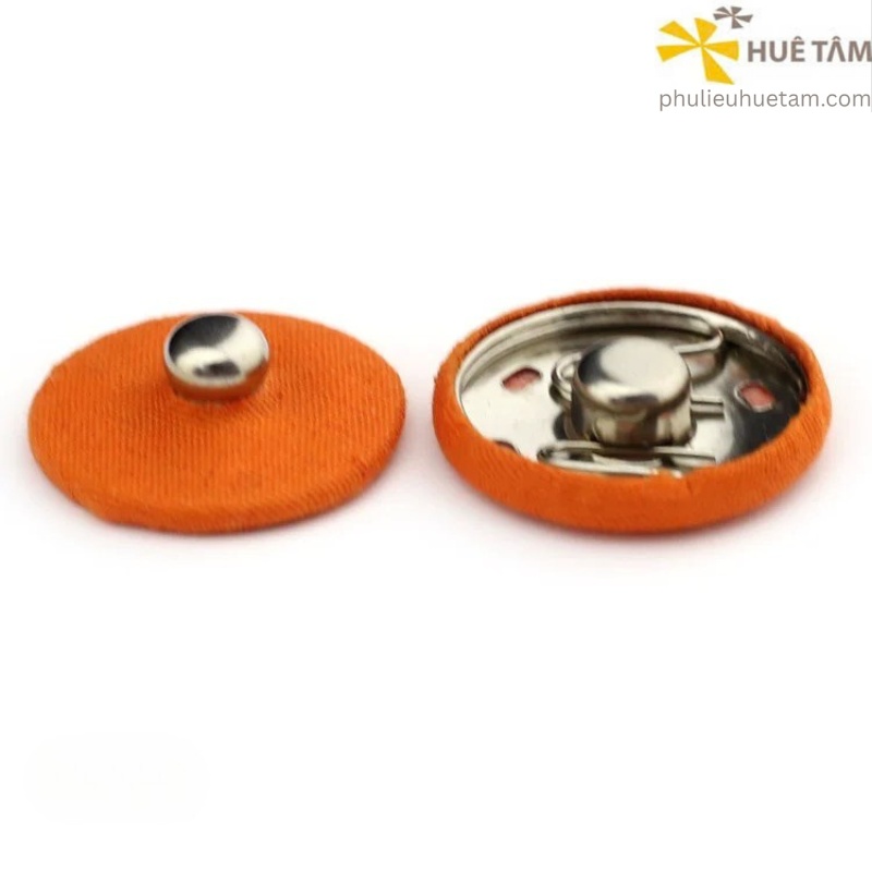 Nút bấm bọc vải