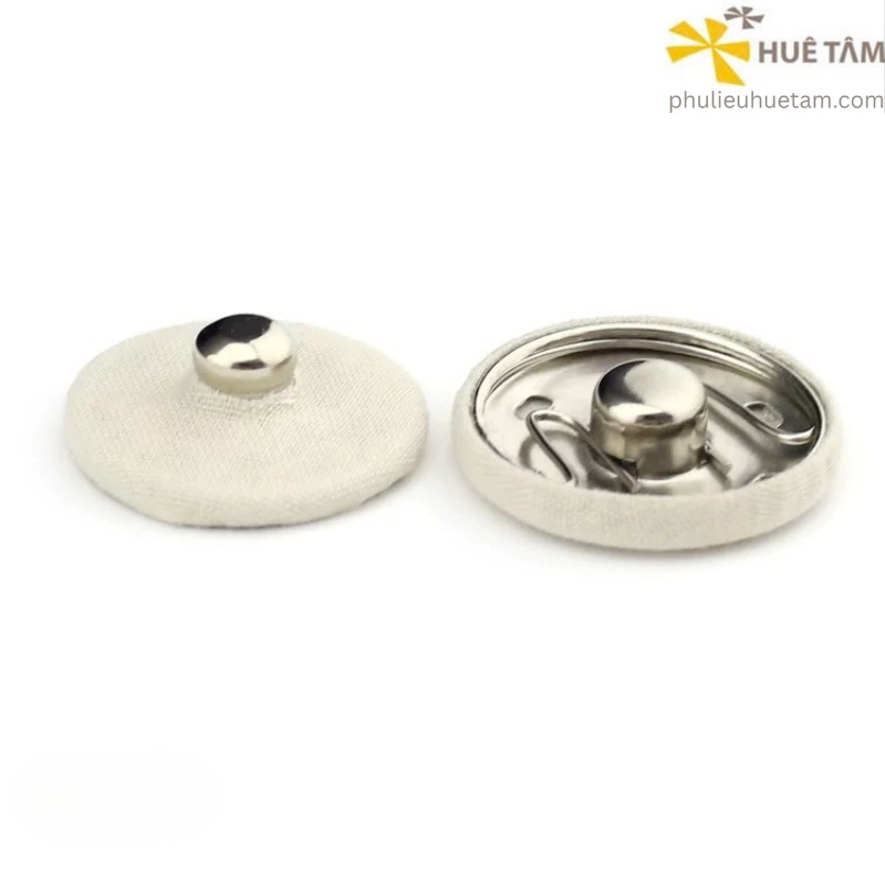 Nút bấm bọc vải