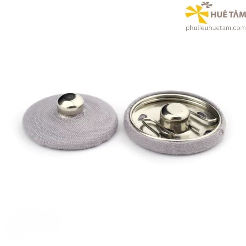 Nút bấm bọc vải