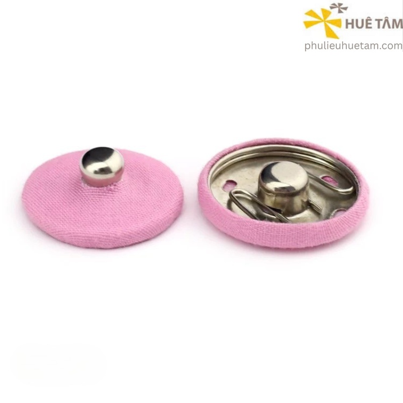 Nút bấm bọc vải