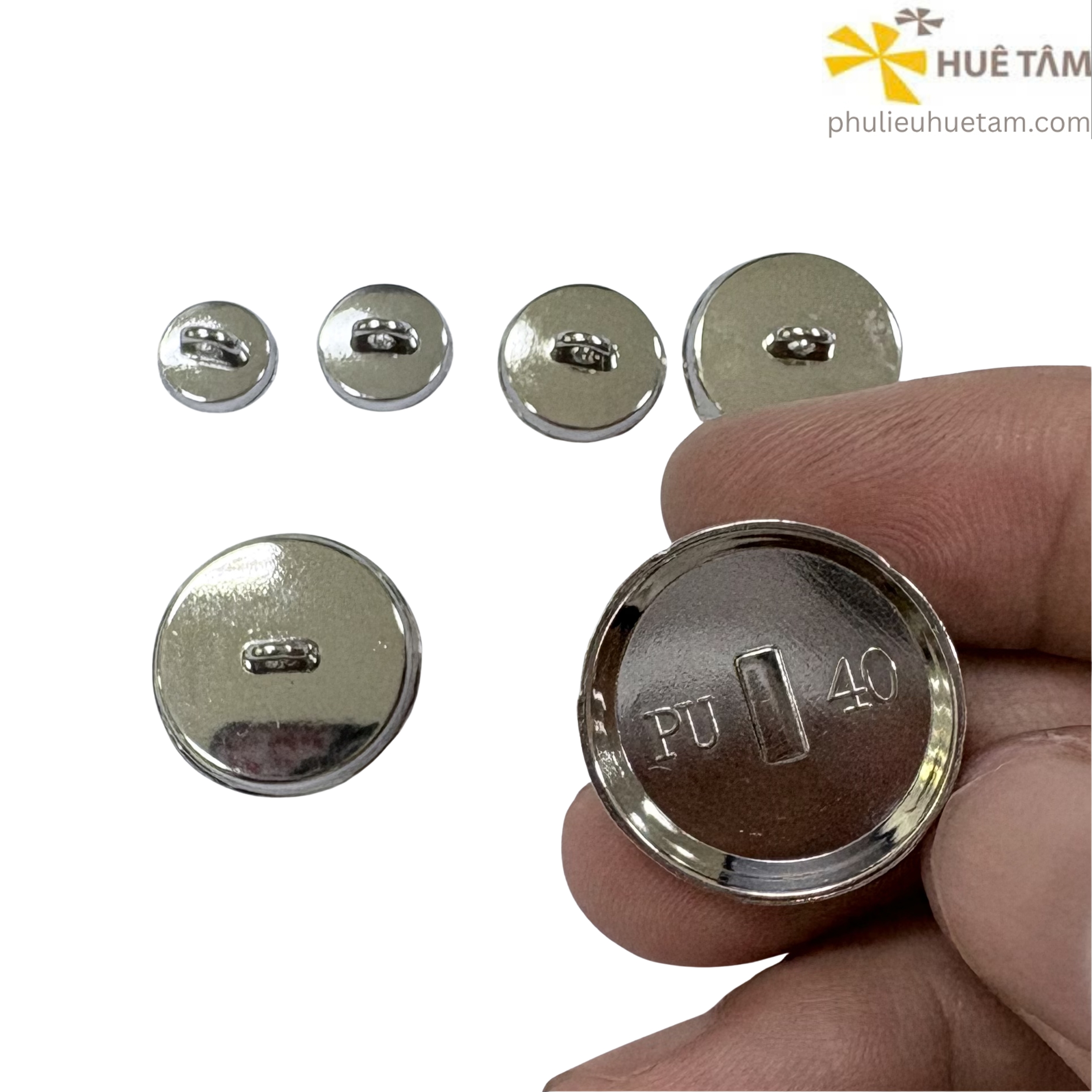 Nút bọc vải cao cấp
