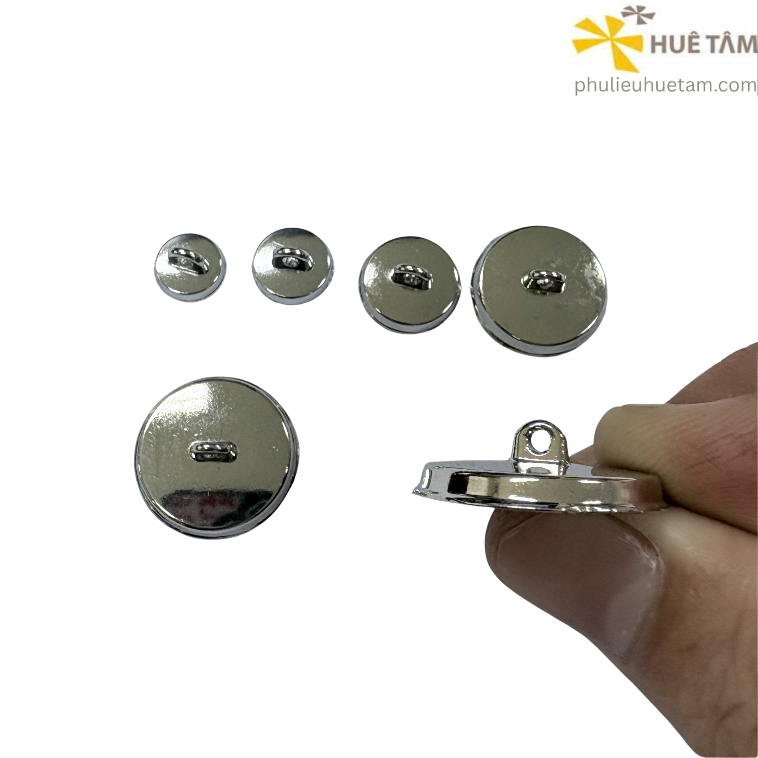 Nút bọc vải cao cấp