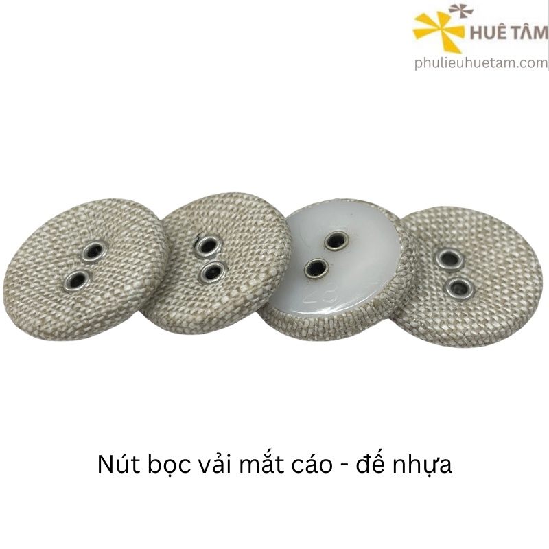 Nút bọc vải