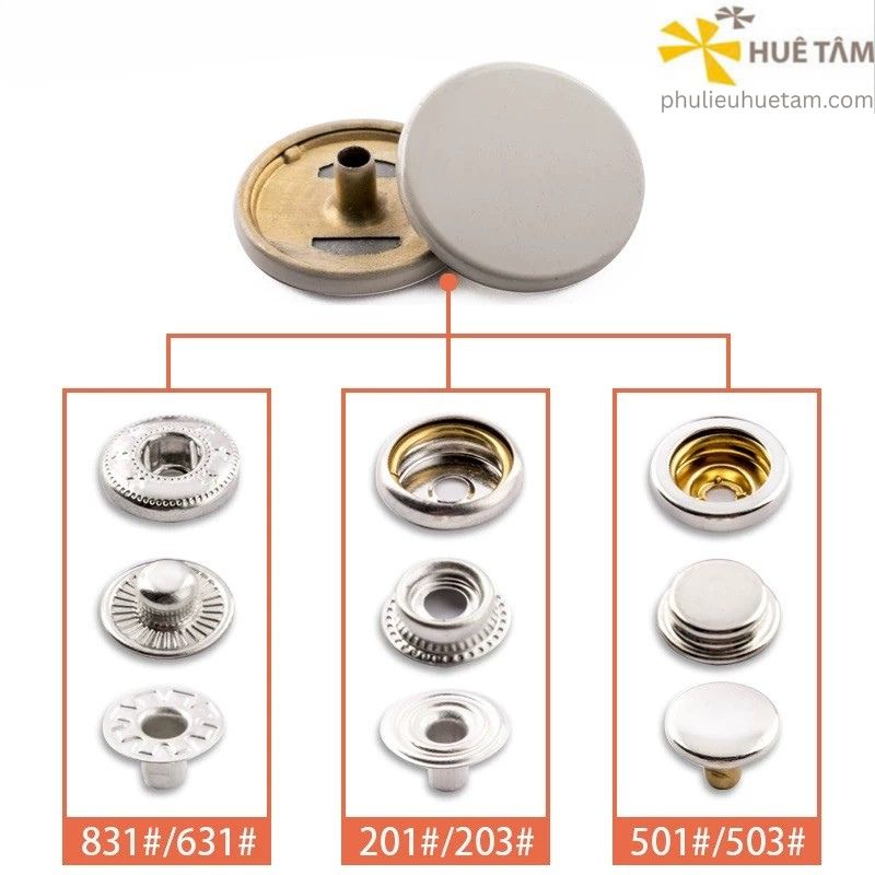 Nút bốn thành phần mặt phun sơn