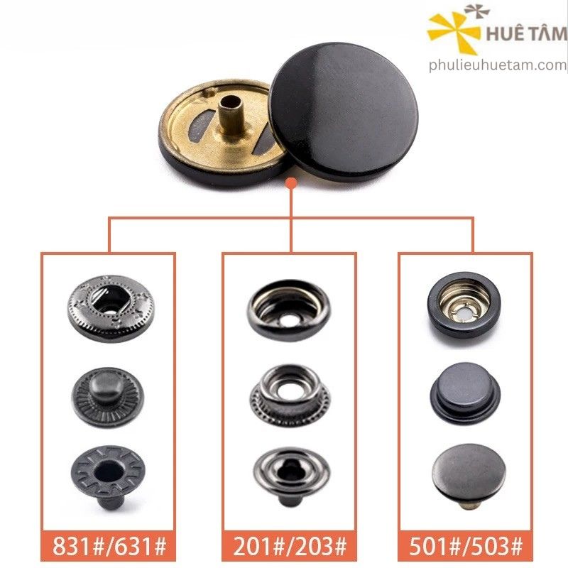 Nút bốn thành phần mặt phun sơn