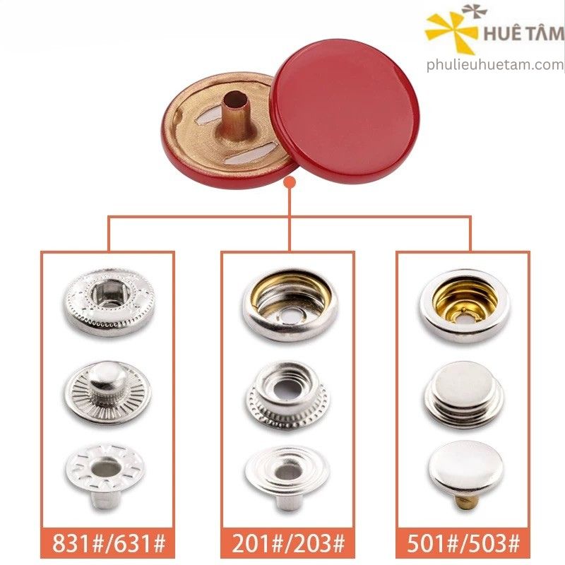 Nút bốn thành phần mặt phun sơn