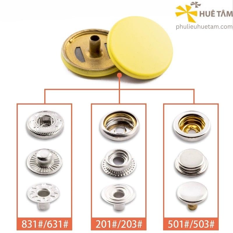 Nút bốn thành phần mặt phun sơn