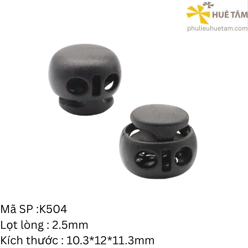 Nút chặn dây stopper 01
