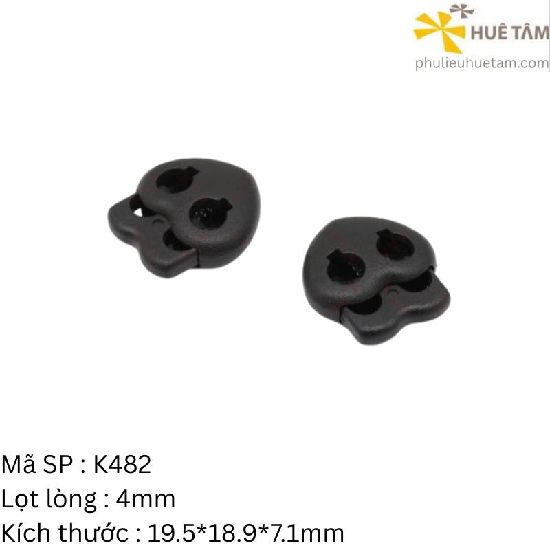 Nút chặn dây stopper 01