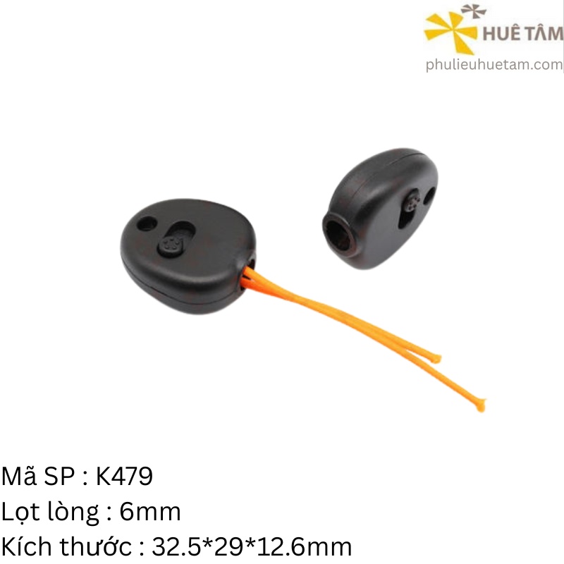 Nút chặn dây stopper 01