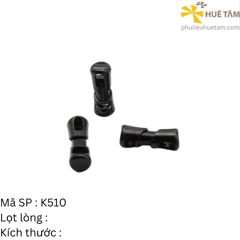 Nút chặn dây stopper 01