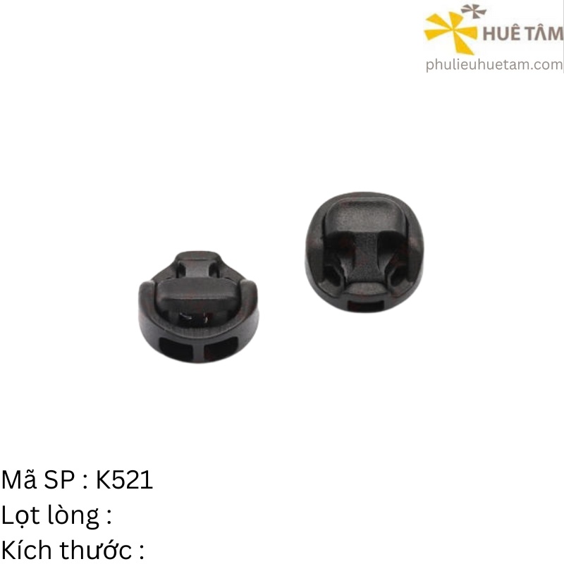 Nút chặn dây stopper 01