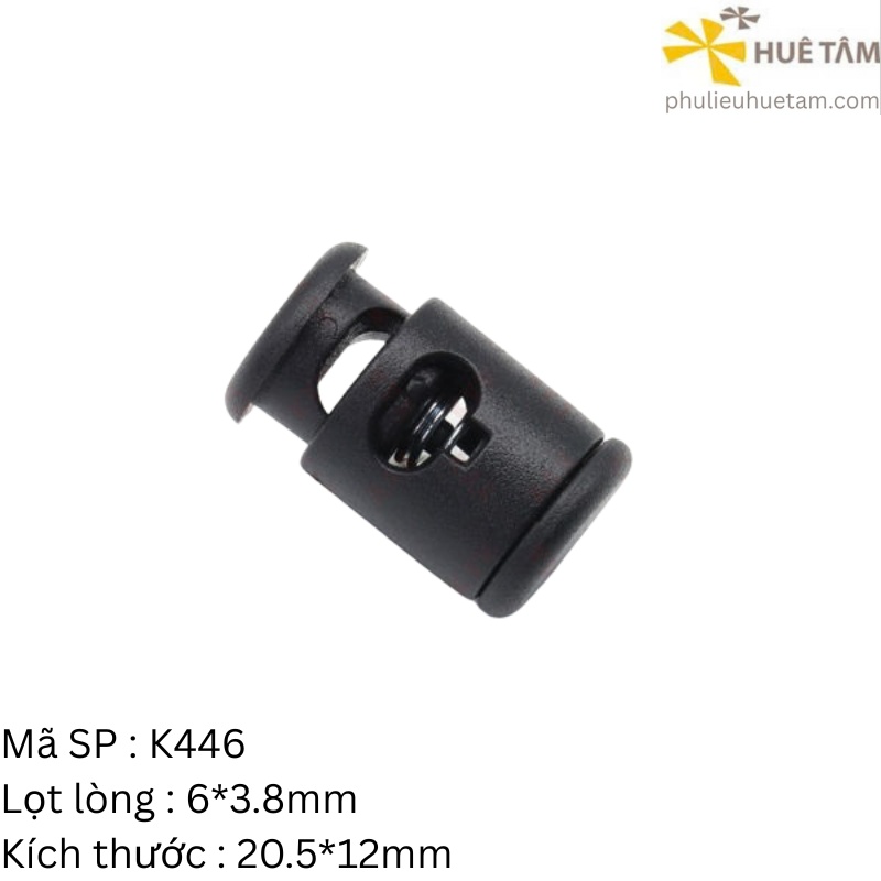 Nút chặn dây stopper có lò xo