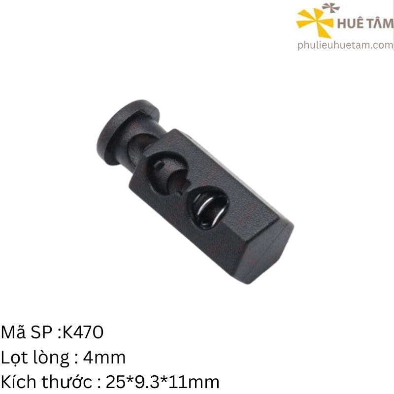 Nút chặn dây stopper 02