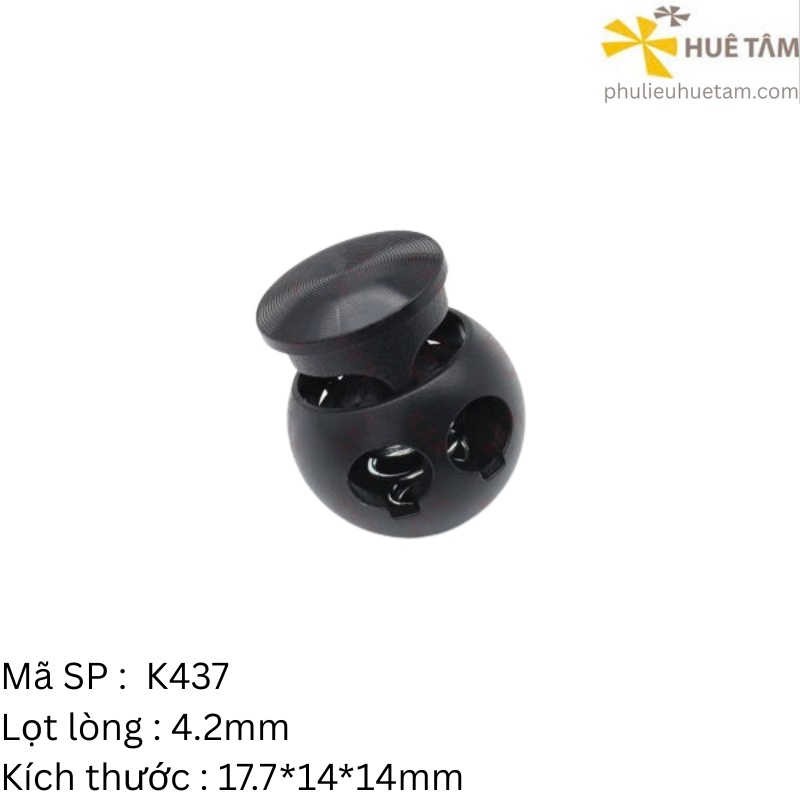 Nút chặn dây stopper 02