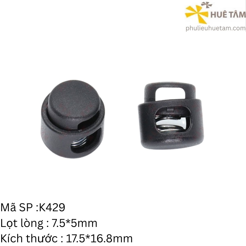 Nút chặn dây stopper 03