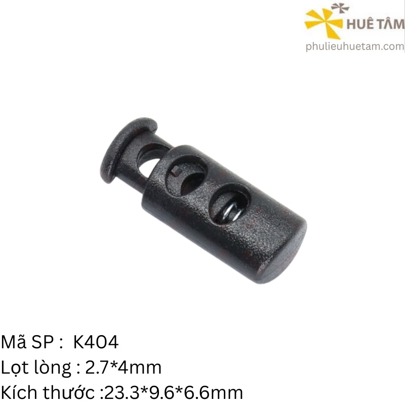Nút chặn dây stopper 03