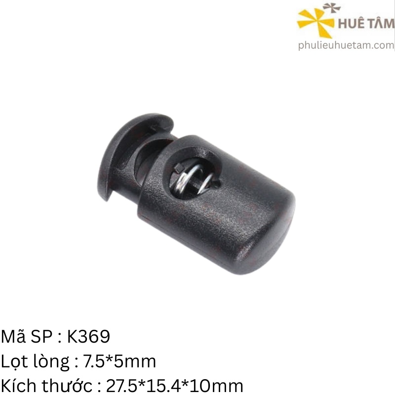Nút chặn dây stopper 03