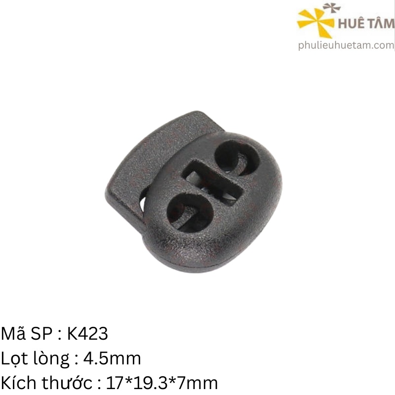Nút chặn dây stopper 03