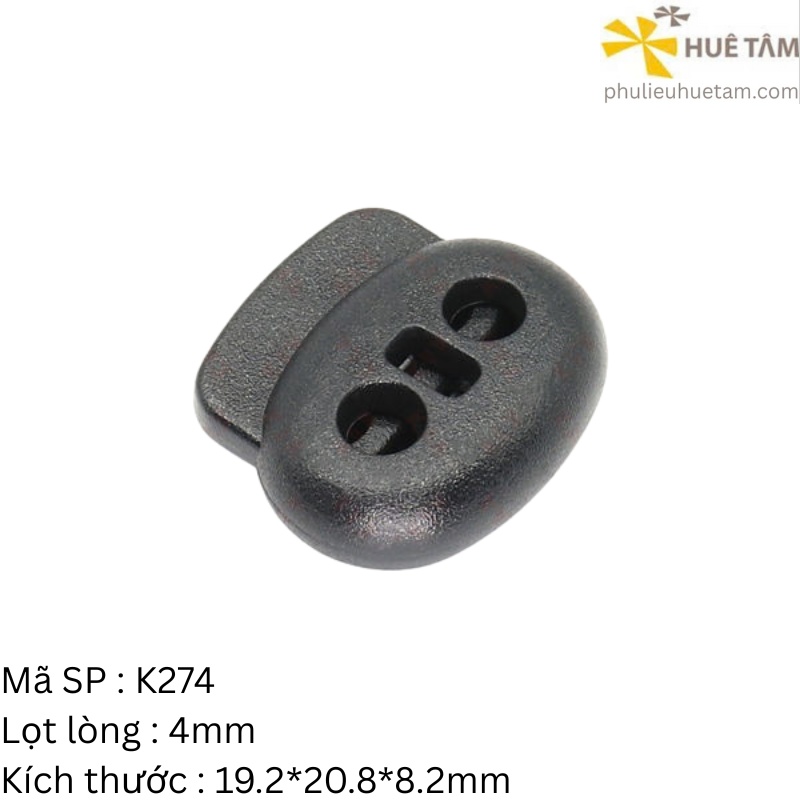 Nút chặn dây stopper 04