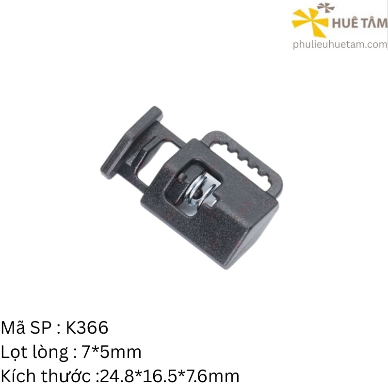 Nút chặn dây stopper 04