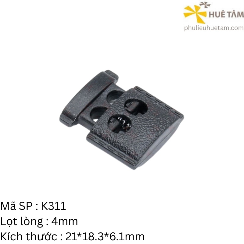 Nút chặn dây stopper 04