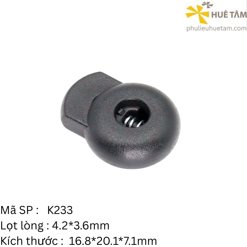 Nút chặn dây stopper 04