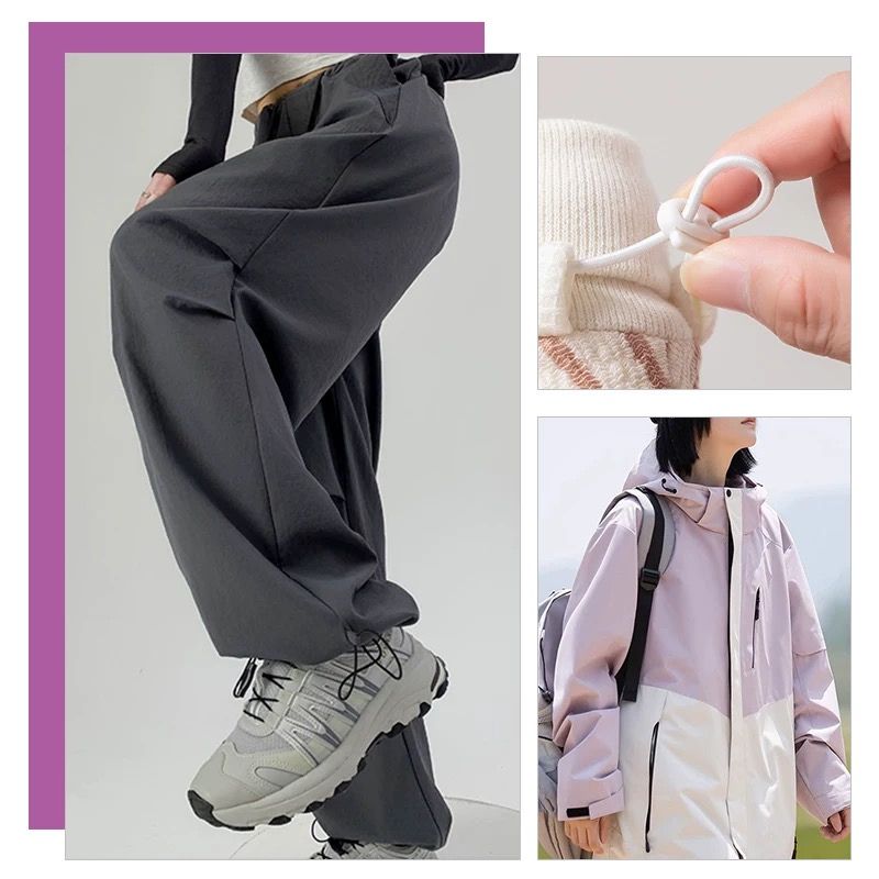 Nút chặn dây stopper hợp kim phun sơn
