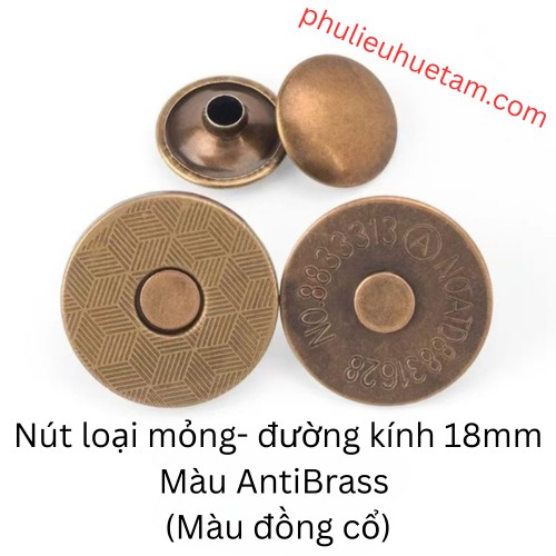 Nút hít nam châm loại đinh tán