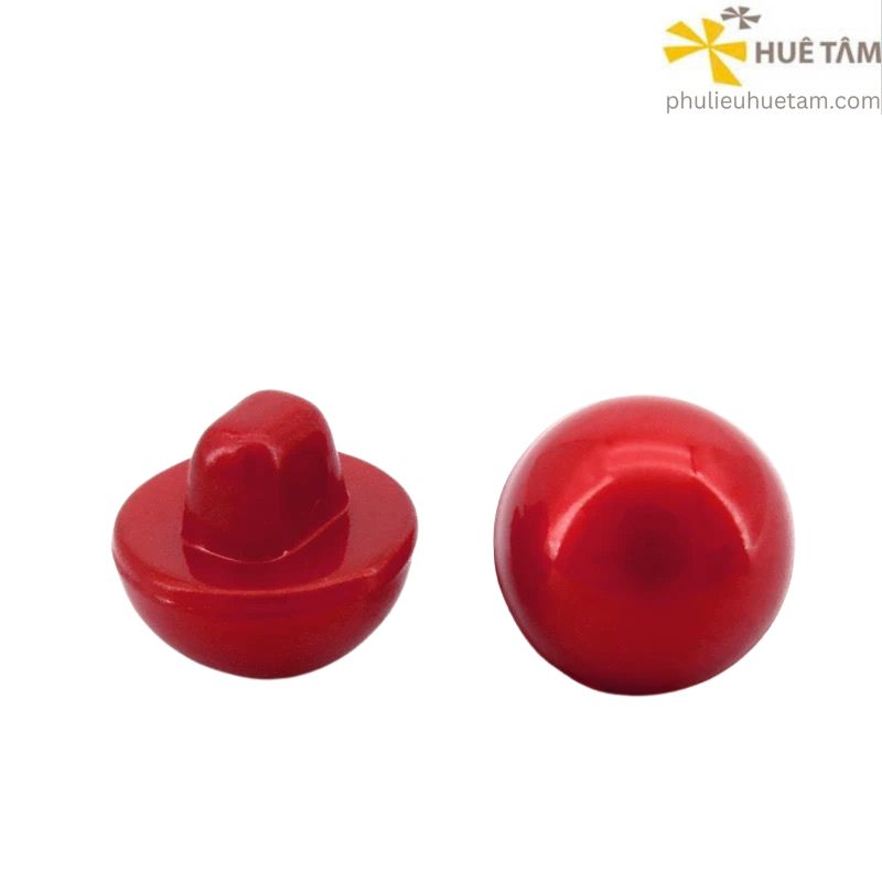 Nút nhựa có chân mặt bán cầu
