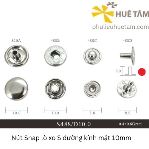 Nút snap nút bấm