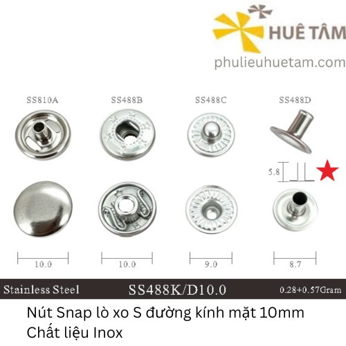 Nút snap nút bấm