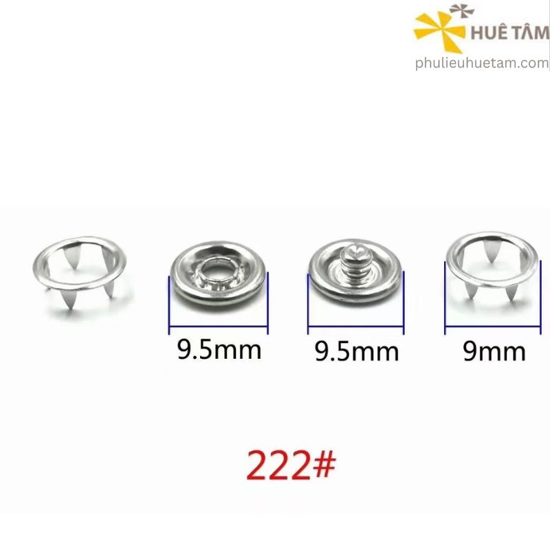 Nút Prong snap button