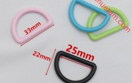 Khoen nhựa chữ D lọt lòng 25mm