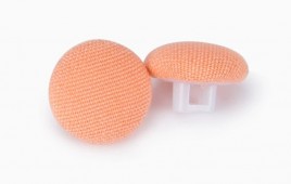 Nút bọc vải chân nhựa trắng16L