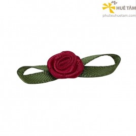 Bông hồng thắt tay thủ công