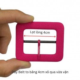 Khoá bọc vải 4cm lọt lòng