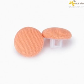 Nút bọc vải chân nhựa trắng16L