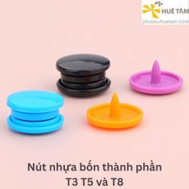 Nút nhựa bốn thành phần T3 T5 T8