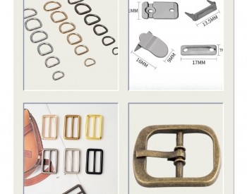Các loại khoen, khoá và móc cài – Phụ liệu không thể thiếu trong may mặc
